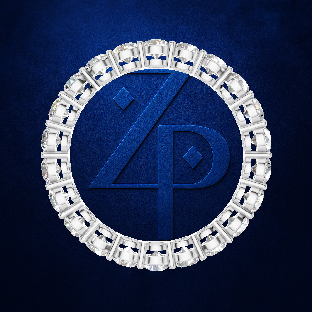 Laboratory Created Diamond Eternity Band