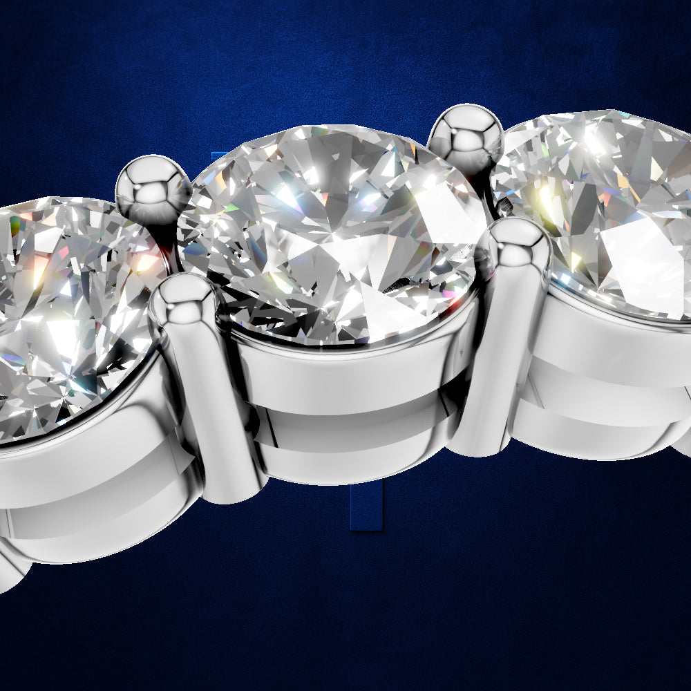 Laboratory Created Diamond Eternity Band
