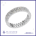 Round Laboratory Grown Diamond Eternity Band