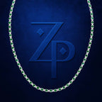 Timeless Laboratory Grown Diamonds and Emerald Tennis Necklace  Fine Jewelry for Women