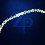 Bezel Set Emerald Cut Diamond Tennis Necklace Elegant, Modern, and Luxury Jewelry Piece