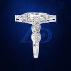 4 Ct Marquise Lab Grown Diamond Ring  Stunning, Eco Friendly Luxury Engagement Jewelry