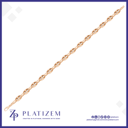 Gold Diamond Link Bracelet for Men Luxury Mens Jewelry with Stylish, Timeless Design