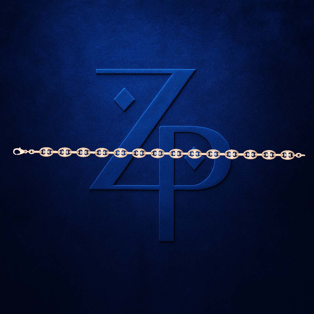 Gold Diamond Link Bracelet for Men Luxury Mens Jewelry with Stylish, Timeless Design