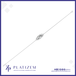 4 Carat Oval Diamond Chain Bracelet with Side Stones Fine Jewelry