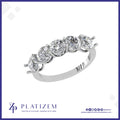 Two Carat Round Diamond Five Stone Ring for Women