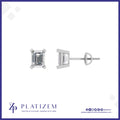 Bold Emerald Cut Diamond Studs for Women