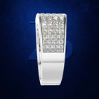Mens Pave Laboratory Grown Diamond Ring