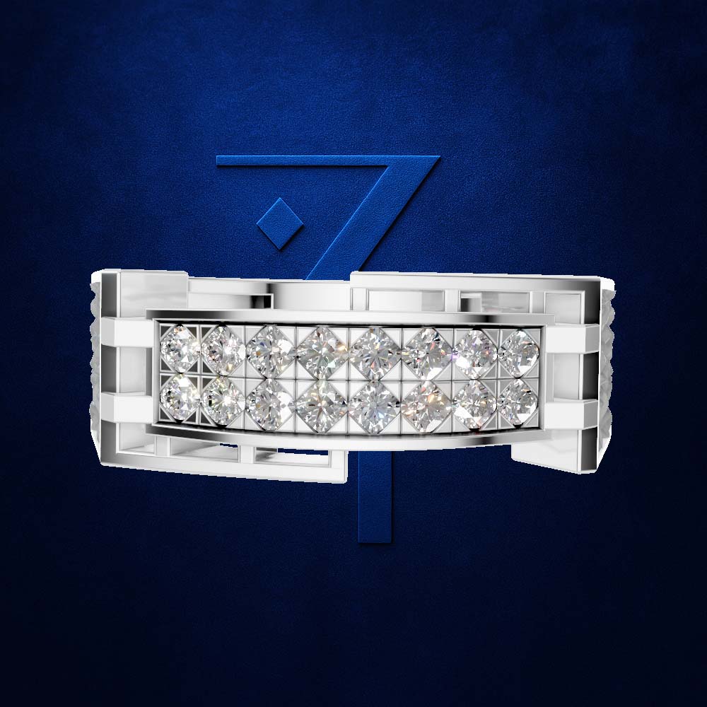 Laboratory Grown Diamond Mens Wedding Band