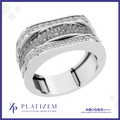 Laboratory Grown Diamond Wedding Band Gold