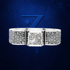 Princess Cut Laboratory Grown Diamond Wedding Ring