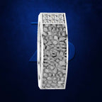 Pave Set Lab Grown Diamond Wedding Band