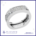 Laboratory Grown Diamond Cluster Wedding Band