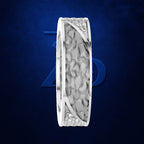 Laboratory Grown Diamond Cluster Wedding Band