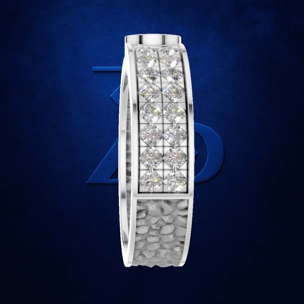 Laboratory Created Diamond Anniversary Band