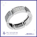 Round Lab Grown Diamond Wedding Band