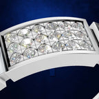 Round Lab Grown Diamond Wedding Band