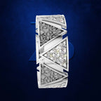 White Gold Laboratory Grown Diamond Wedding Band