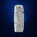 Mens Laboratory Grown Diamond Wedding Band