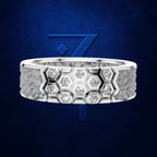 Mens Laboratory Grown Diamond Wedding Band