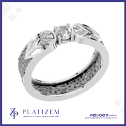 Round Lab Grown Diamond Engagement Ring