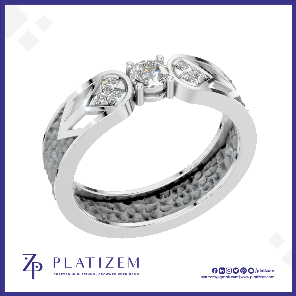 Round Lab Grown Diamond Engagement Ring