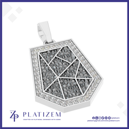 Lab Grown Diamond Halo Pendant Necklace