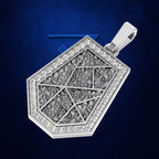 Laboratory Grown Diamond Halo Pendant Necklace