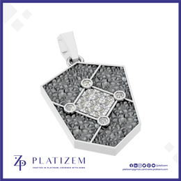 Lab Grown Diamond Pendant Necklace Men