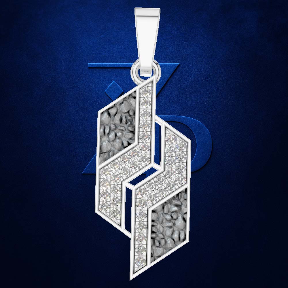 14k Laboratory Grown Diamond Pendant