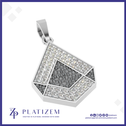 Round Lab Grown Diamond Pendant
