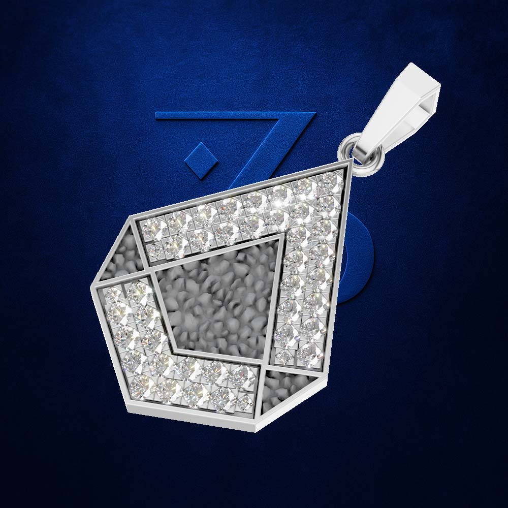 Round Laboratory Grown Diamond Pendant