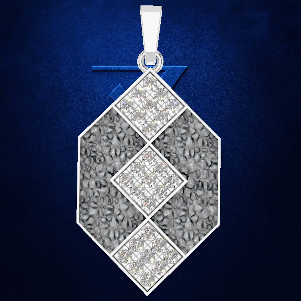 Laboratory Created Diamond Pendant Necklace