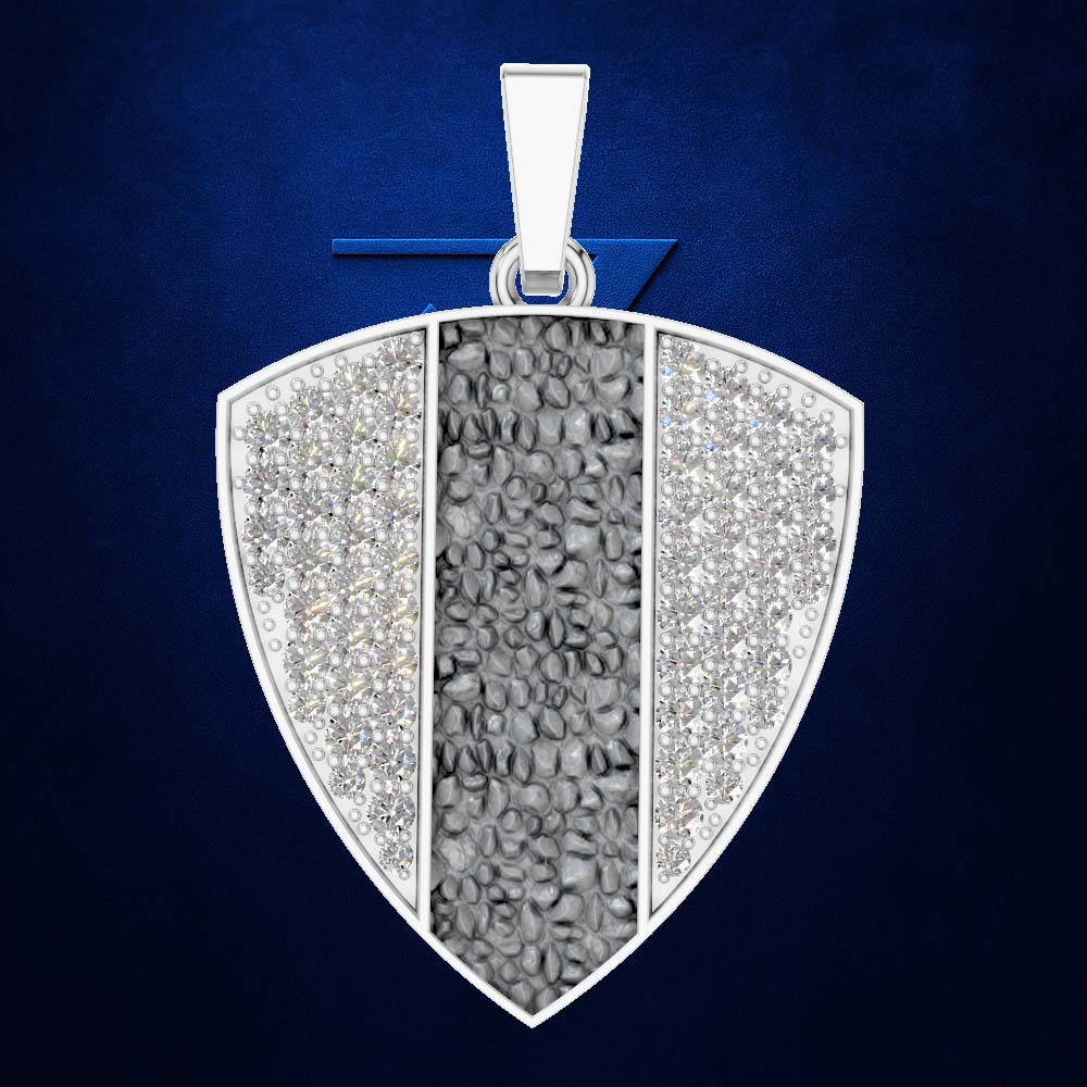 Shield Cut Laboratory Grown Diamond Pendant