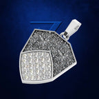 Mens Shield Cut Diamond Pendant Elegant And Sophisticated Mens Jewelry with Brilliance