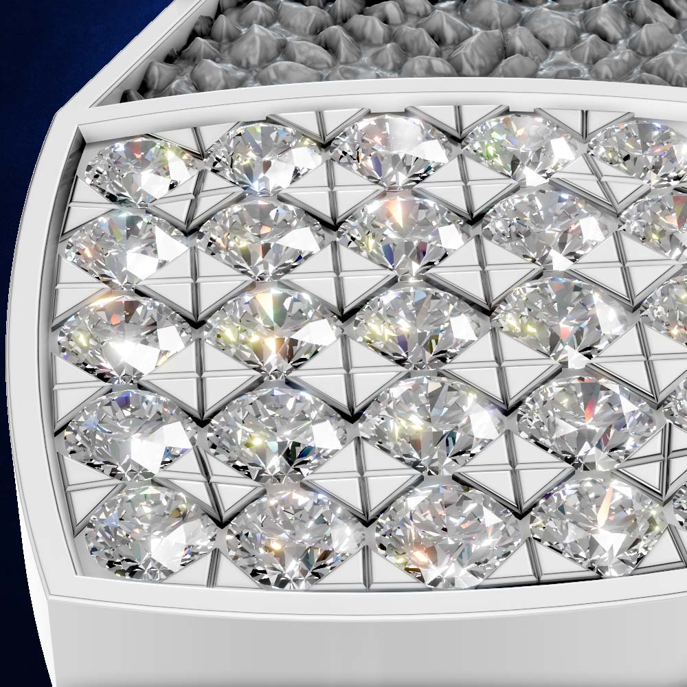 Mens Shield Cut Diamond Pendant Elegant And Sophisticated Mens Jewelry with Brilliance