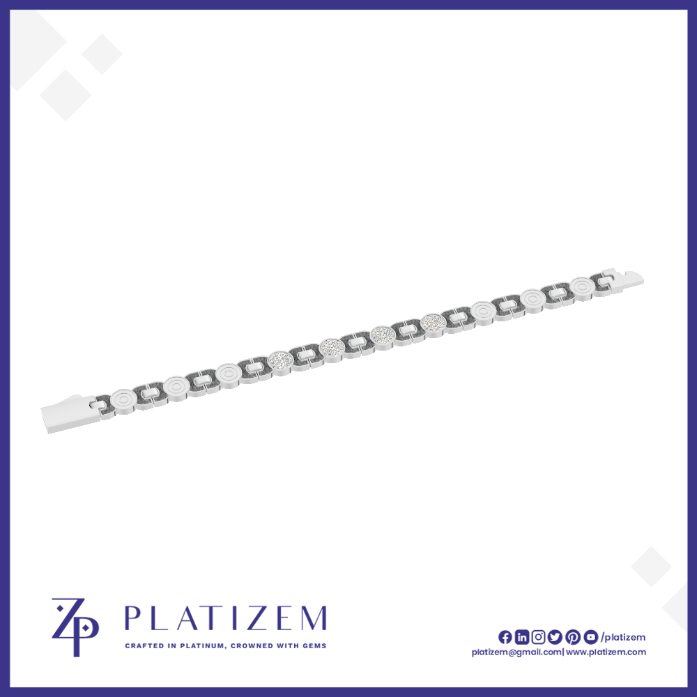 Laboratory Grown Diamond Bracelet 950 Platinum Luxury Jewelry