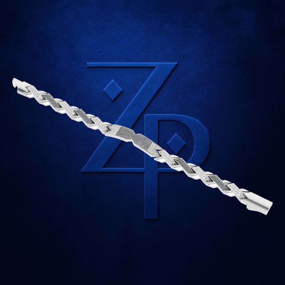 Laboratory Grown Diamond Bracelet in White Gold Elegant And Sustainable Luxury Jewelry
