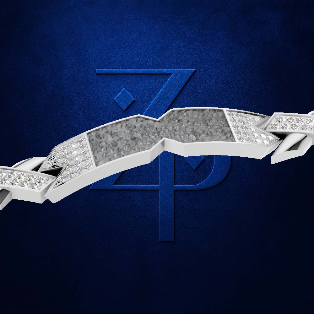 Laboratory Grown Diamond Bracelet in White Gold Elegant And Sustainable Luxury Jewelry