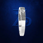 Modern Diamond Bangle for Women Minimalist Gold Silver Fine Jewelry Design