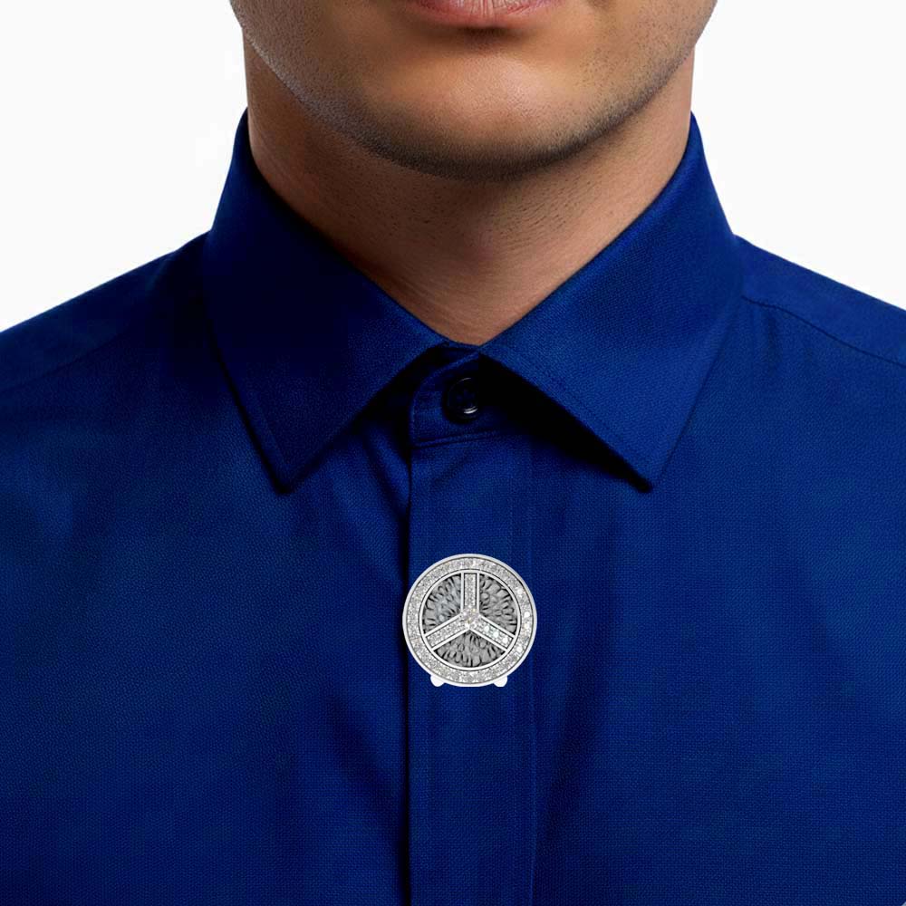 Branded Lab Grown Diamond Button Premium Fine Jewelry Connector Charm