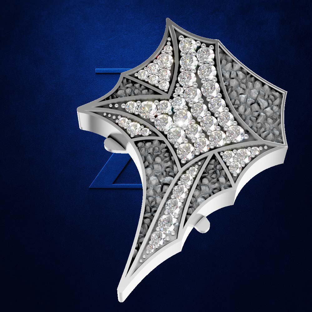 Unique Lab Grown Laboratory Grown Diamond Button for Men 18K Gold Iced Luxury Designer Shirt Jewelry Style