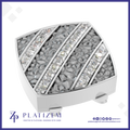 Statement Diamond Button Bold Party Wear Fine Jewelry for Women