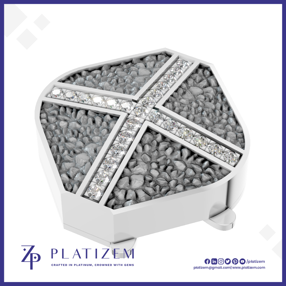 Elegant Diamond Button Office Wear Fine Jewelry for Women