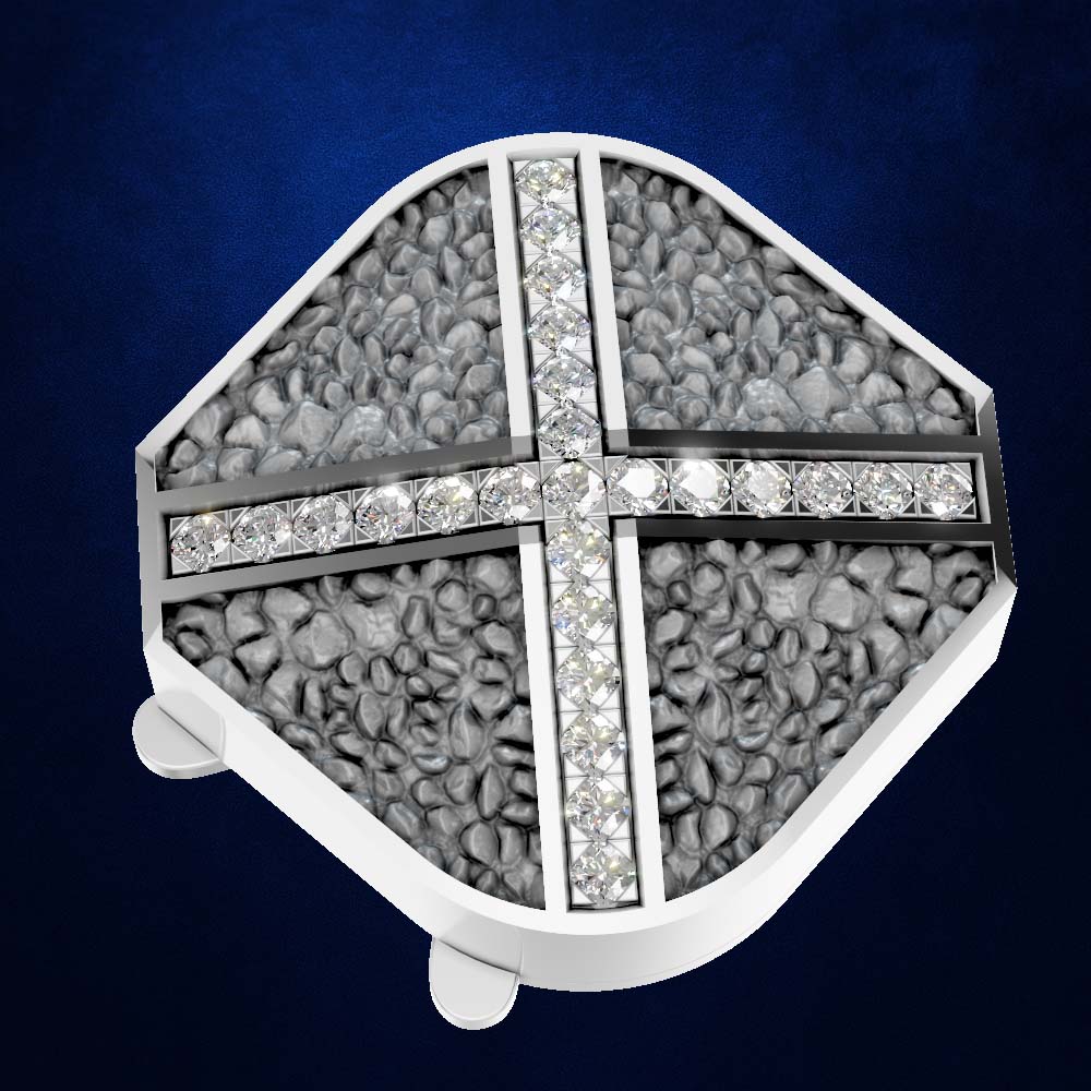 Elegant Diamond Button Office Wear Fine Jewelry for Women