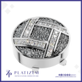 Diamond Button for Men Stylish Modern Fine Jewelry Design