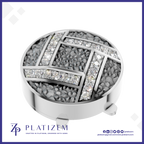 Diamond Button for Men Stylish Modern Fine Jewelry Design