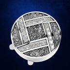 Diamond Button for Men Stylish Modern Fine Jewelry Design