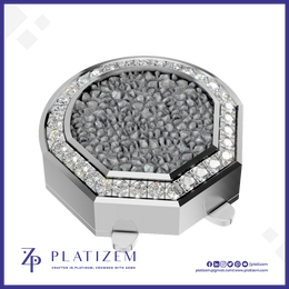 Dainty Diamond Button Delicate Minimal Fine Jewelry for Men and Women