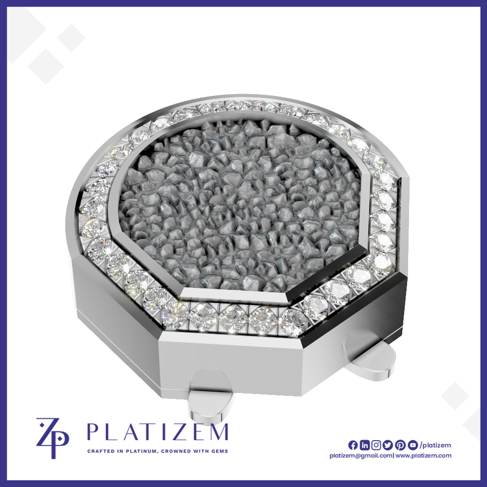 Dainty Diamond Button Delicate Minimal Fine Jewelry for Men and Women